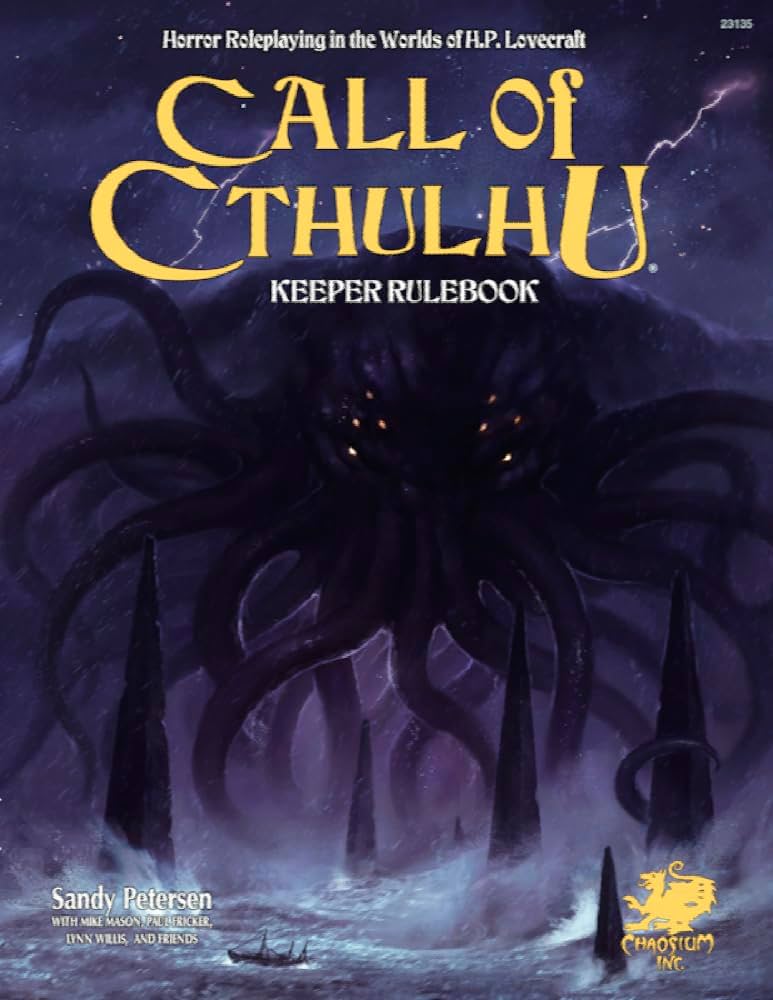 Call of Cthulhu 7th edition cover